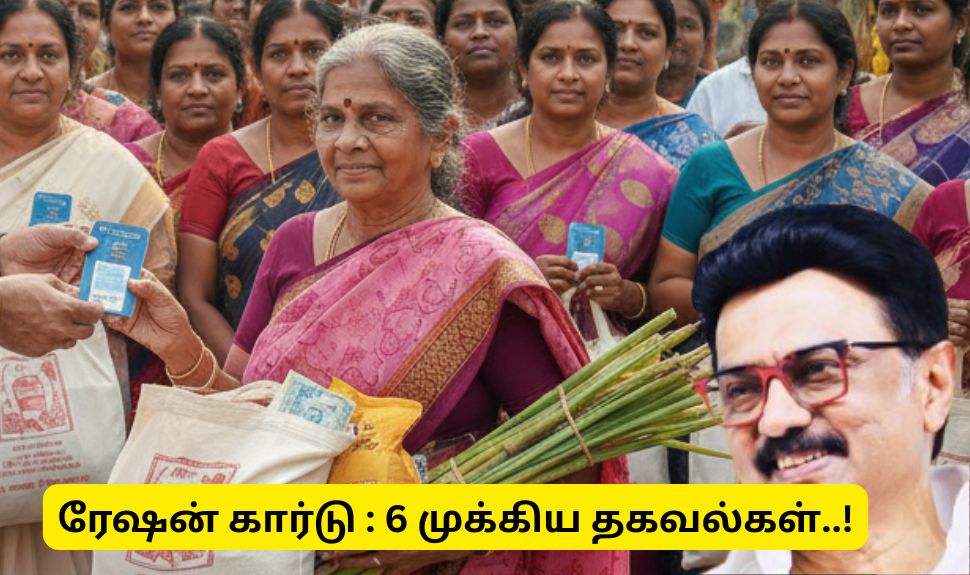 தமிழ்நாட்டில் ரேஷன் கார்டு வைத்திருப்பவர்கள் தெரிந்து கொள்ள வேண்டிய முக்கிய தகவல் தமிழ்நாட்டில் ரேஷன் கார்டு வைத்திருப்பவர்கள் தெரிந்து கொள்ள வேண்டிய முக்கிய தகவல்
