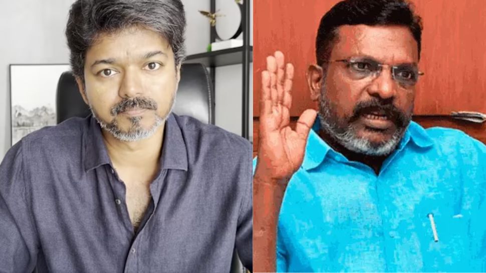 சங் பரிவார்களின் சதி வலையில் விஜய் சிக்கி இருக்கிறார் - திருமாவளவன் விமர்சனம்! சங் பரிவார்களின் சதி வலையில் விஜய் சிக்கி இருக்கிறார் - திருமாவளவன் விமர்சனம்!