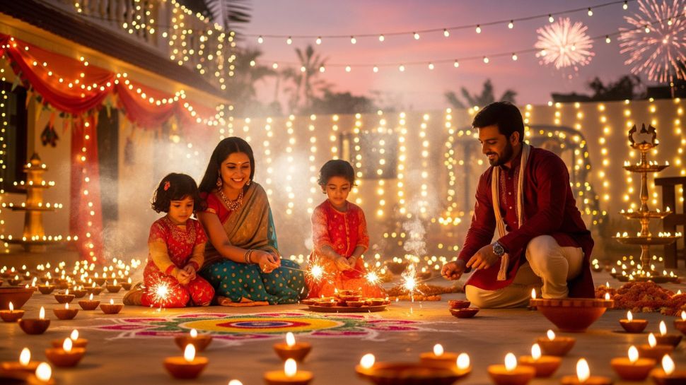 தமிழ்நாட்டில் மட்டும் தீபாவளியை 1 நாள் முன்னரே கொண்டாடவது ஏன்? காரணம் இதுதான்! தமிழ்நாட்டில் மட்டும் தீபாவளியை 1 நாள் முன்னரே கொண்டாடவது ஏன்? காரணம் இதுதான்!