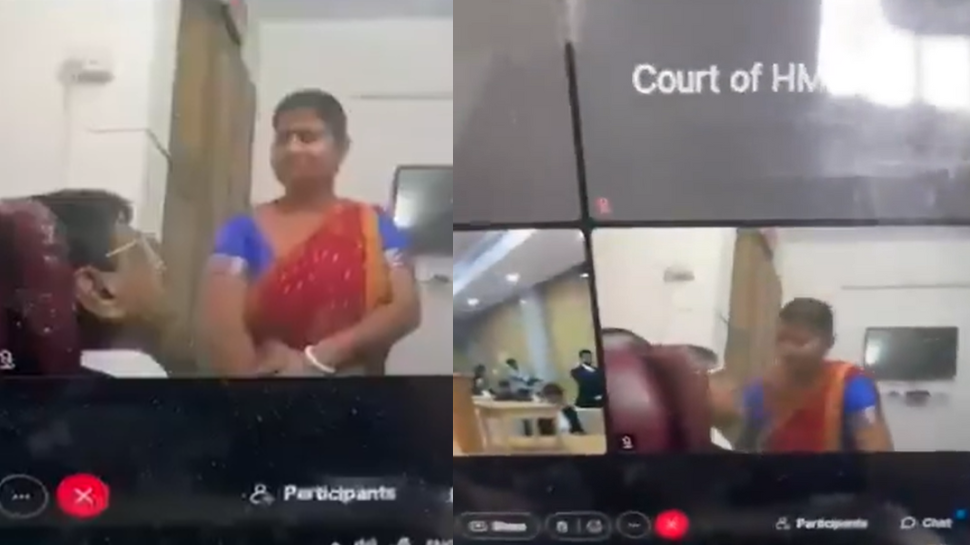 முரட்டு முத்தம்... வக்கீல் செய்த செயல்; நீதிபதி வராத நேரத்தில் சேட்டை - Viral Video முரட்டு முத்தம்... வக்கீல் செய்த செயல்; நீதிபதி வராத நேரத்தில் சேட்டை - Viral Video
