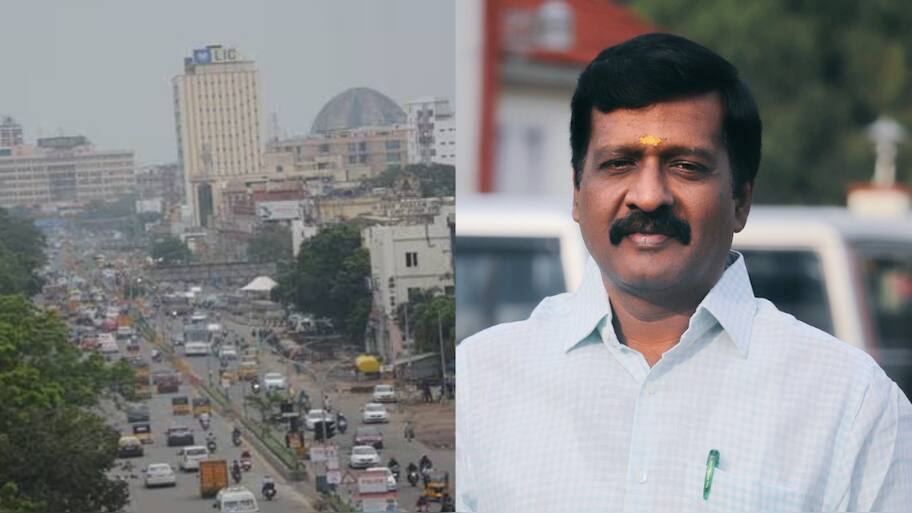 காவலரை கன்னத்தில் அறைந்த எம்எல்ஏ... சென்னை அண்ணா சாலையில் பரபரப்பு - நடந்தது என்ன?