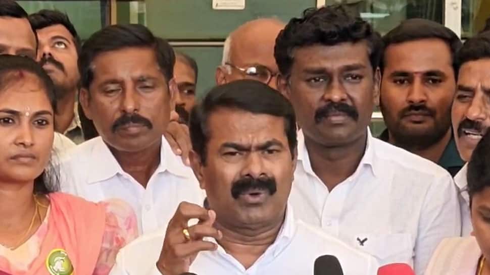 டாஸ்மாக் சரக்குக்கு பாதுகாப்பு; நெல்லுக்கு இல்லை- சீமான் அனல் பேச்சு