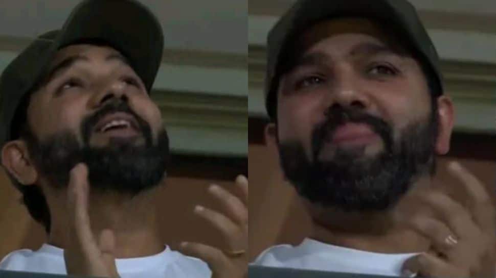 உலக கோப்பையை வென்ற மகளிர் அணி: கண் கலங்கி அழுத ரோகித் சர்மா.. வைரல் வீடியோ!