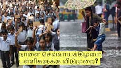 நாளை செவ்வாய்க்கிழமை எங்கு எங்கு பள்ளிகளுக்கு விடுமுறை? வெளியான முக்கிய அறிவிப்பு! 