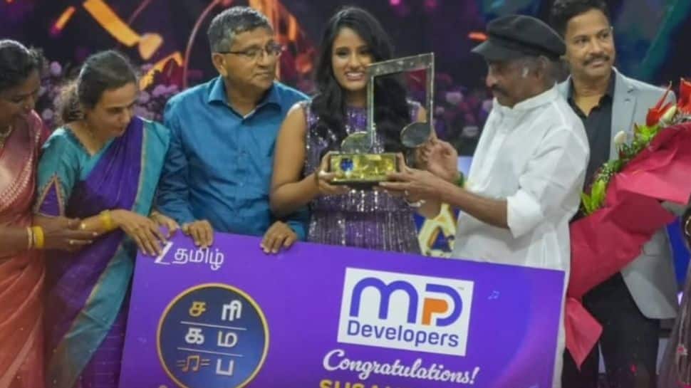 சரிகமப சீசன் 5: வெற்றி வாகை சூடிய சுஷாந்திகா..! கிடைத்த பரிசுத்தொகை எவ்வளவு?