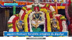 பஞ்ச மூர்த்திகள் வாகனத்தில் திருவண்ணாமலையார் - அழகிய காட்சி