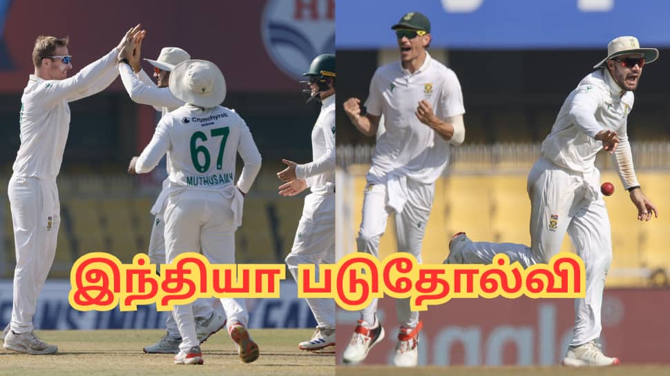 மண்ணைக் கவ்விய இந்திய அணி... 25 ஆண்டுகளுக்கு பின் வெறித்தனம் காட்டிய தென்னாப்பிரிக்கா!