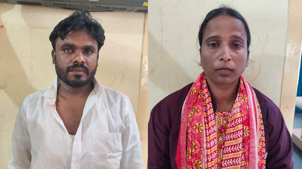 ஓசூர் அருகே ரியல் எஸ்டேட் அதிபர் கடத்தல்: பெண் உட்பட இருவர் கைது