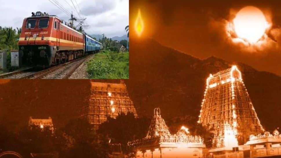 கார்த்திகை தீபம்! திருவண்ணாமலை செல்லும் பக்தர்களுக்கு குட் நியூஸ்.. தெற்கு ரயில்வே அறிவிப்பு
