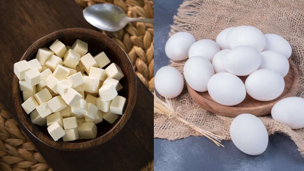முட்டை vs பன்னீர்! இரண்டில் அதிக புரோட்டின் எதில் உள்ளது? முழு விவரம்! முட்டை vs பன்னீர்! இரண்டில் அதிக புரோட்டின் எதில் உள்ளது? முழு விவரம்!