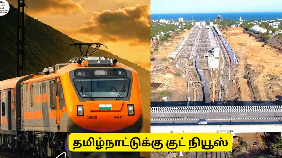 புதிய அகல ரயில்பாதை, வந்தே பாரத் ரயில் - தமிழ்நாட்டு ரயில் திட்டங்களை பட்டிலிட்ட மத்திய அரசு