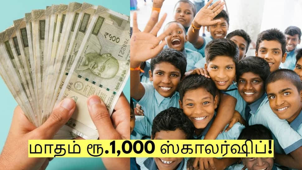 மாணவர்களே ரெடியா? மாதம் ரூ.1,000 ஸ்காலர்ஷிப்! முதலமைச்சர் அறிவிப்பு!