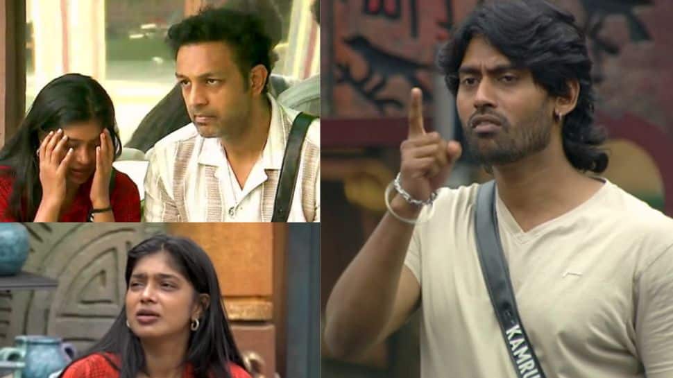 பிக்பாஸ் 9 : பார்வதி-கம்ருதின் காதல் கதம் கதம்! Chair-ஐ தூக்கிப்போட்டு சண்டை! 