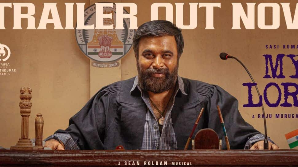 சசிகுமார் நடிக்கும் ' மை லார்ட்' படத்தின் டிரெய்லர்  வெளியீடு! ரசிகர்கள் வரவேற்பு..