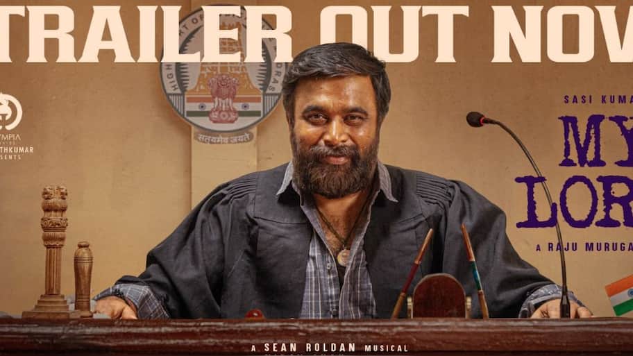 சசிகுமார் நடிக்கும் ' மை லார்ட்' படத்தின் டிரெய்லர்  வெளியீடு! ரசிகர்கள் வரவேற்பு..