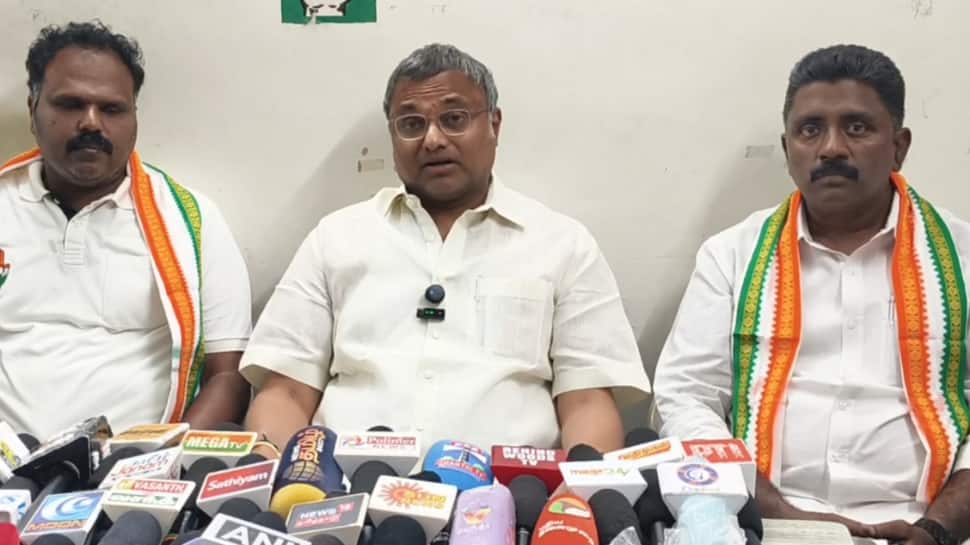 கூட்டணி குழப்பத்திற்கு திமுகவே காரணம்... கார்த்தி சிதம்பரம் போட்ட குண்டு!