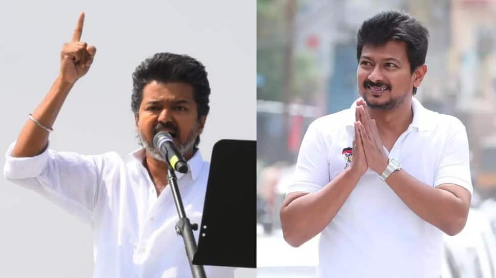 விஜய்யை கலாய்த்த உதயநிதி... 'அண்ணாவே இவரை பார்த்துதான்...' தவெக மீது அட்டாக்