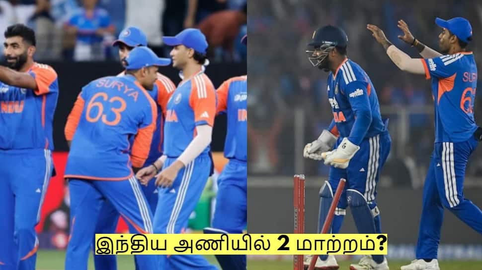 IND vs SA: தென்னாப்பிரிக்காவிற்கு எதிரான சூப்பர் 8! இந்திய அணியில் 2 மாற்றம்?