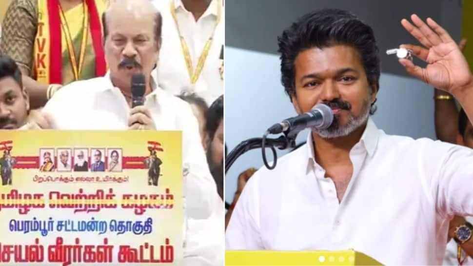 விசில் அடிக்காவிட்டால் உதைப்பேன்.. மிரட்டிய தவெக நிர்வாகி.. பரபரப்பு!