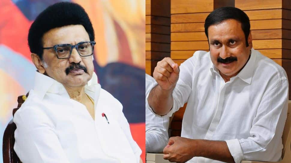 திமுக தமிழை வளர்க்கும் லட்சணம் இதுதானா? அன்புமணி கேள்வி!