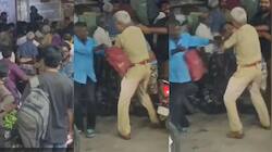 ஒயின் ஷாப் மோதல், குடிமகன்கள் கையில் சிக்கிய உதவி ஆய்வாளர்: வண்ணாரப்பேட்டையில் பரபரப்பு