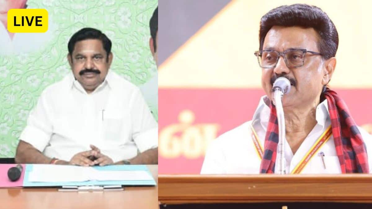Tamil Nadu News LIVE: Election Updates, DMK Alliance, EPS Campaign ...