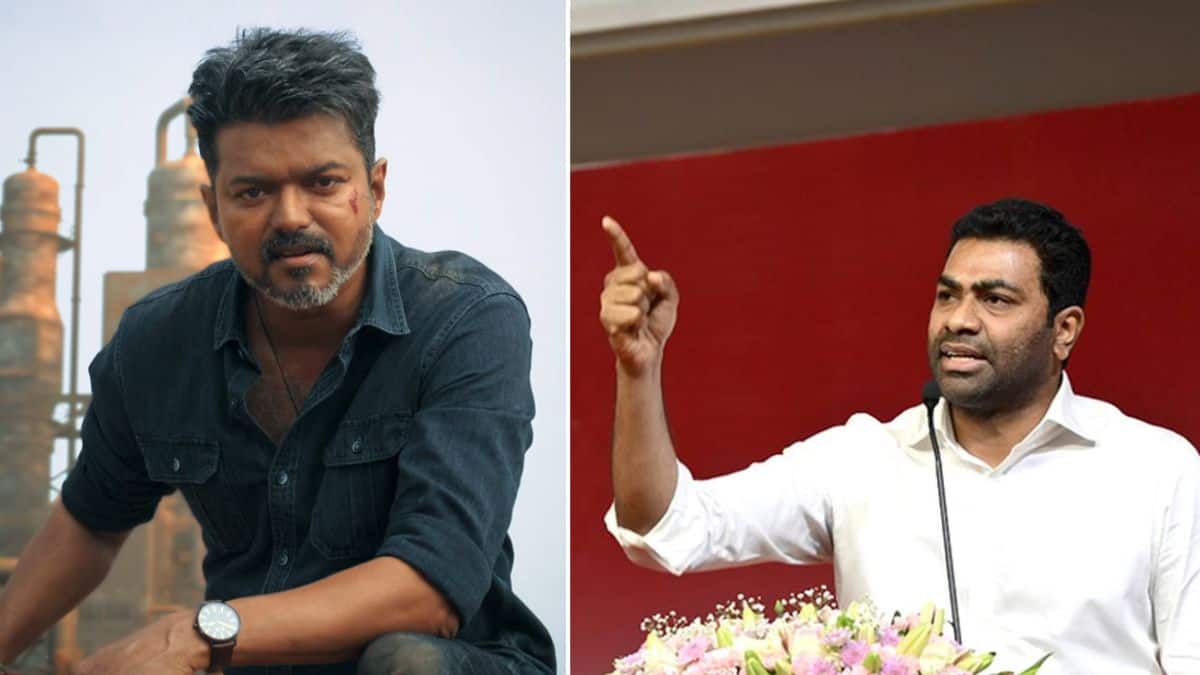 ஜனநாயகன் லீக் விவகாரம்: உதயநிதி, எல்.முருகன் தான் காரணம்.. கொதித்தெழுந்த தவெக! ஜனநாயகன் லீக் விவகாரம்: உதயநிதி, எல்.முருகன் தான் காரணம்.. கொதித்தெழுந்த தவெக!