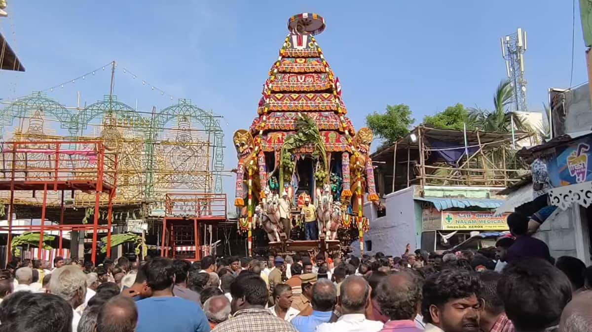 Sholingur Lakshmi Narasimha Swamy Temple Chithirai Brahmotsavam ...