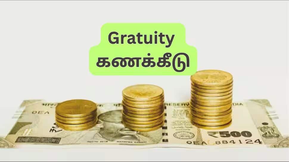 Gratuity Calculator: 10, 20, 30 ஆண்டு சர்வீஸ், ரூ.50,000 சம்பளத்தில் ...