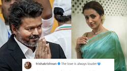 காதலை சொல்லாமல் சொன்ன த்ரிஷா! விஜய் பதவியேற்பு விழா சம்பவம்..இதை பார்த்தீங்களா?
