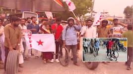 விலை ஏத்தாதே.. எங்களை சாகடிக்காதே.. மதுரையில் டயர் உருட்டி போராட்டம்