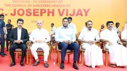 விஜய்யின் அமைச்சரவை இலாகா அறிவிப்பு... செங்கோட்டையனுக்கு அடித்த ஜாக்பாட்