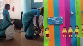 Viral Video: சாக்குமூட்டையில் குழந்தையை அடைத்த பணியாளர்