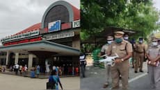 கோயம்பேடு பேருந்து நிலையத்தில் பறந்த ட்ரோன்: என்னமோ பறக்குதே?