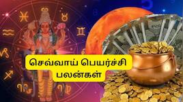 செவ்வாய் பெயர்ச்சி: 30 நாட்களுக்கு ராஜயோகம்.. இந்த 4 ராசிகளுக்கு பொன், பொருள் சேரும்