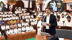 சட்டப்பேரவையில் சலசலப்பு! திமுக - தவெக இடையே விவாதம்.. பதில் கொடுத்த ஆதவ்