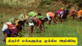திருச்சி: முக்கிய அறிவிப்பு! ரூ.1 லட்சம் வரை உதவித்தொகை - விண்ணப்பிக்கலாம்