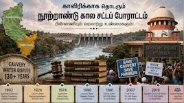 காவிரி நதிநீர் சிக்கல்: நூற்றாண்டு கால சட்டப் போராட்டமும்.. தொடரும் சவால்களும்!