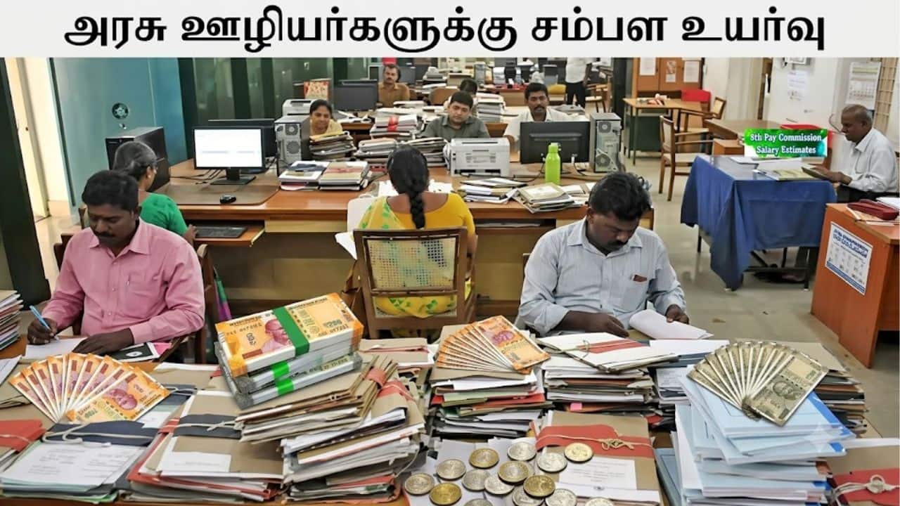 8வது ஊதியக் குழு: ஊழியர்களுக்கு 18-20% உயர்வு எதிர்பார்ப்பு
