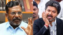 முதல்வரின் உடல்மொழி மனித மாண்புகளுக்கு எதிரானது-விஜய்க்கு திருமா கண்டனம்!