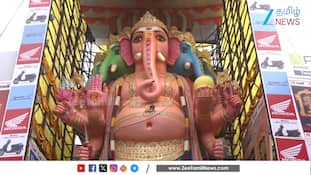 69 அடி உயர பஞ்சமுக விநாயகர் சிலை: பக்தர்கள் சிறப்பு வழிபாடு