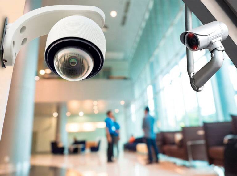 CCTV camera placing in spa and massage