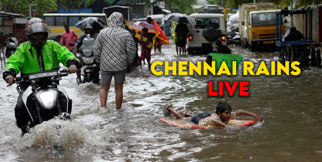 Chennai Rains LIVE Updates: சென்னைக்கு மீண்டும் ரெட் அலெர்ட் Chennai Rains LIVE Updates: சென்னைக்கு மீண்டும் ரெட் அலெர்ட்