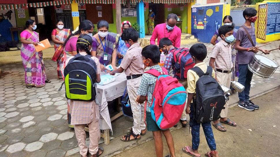 schools reopen today classes I to VIII students in tamil nadu