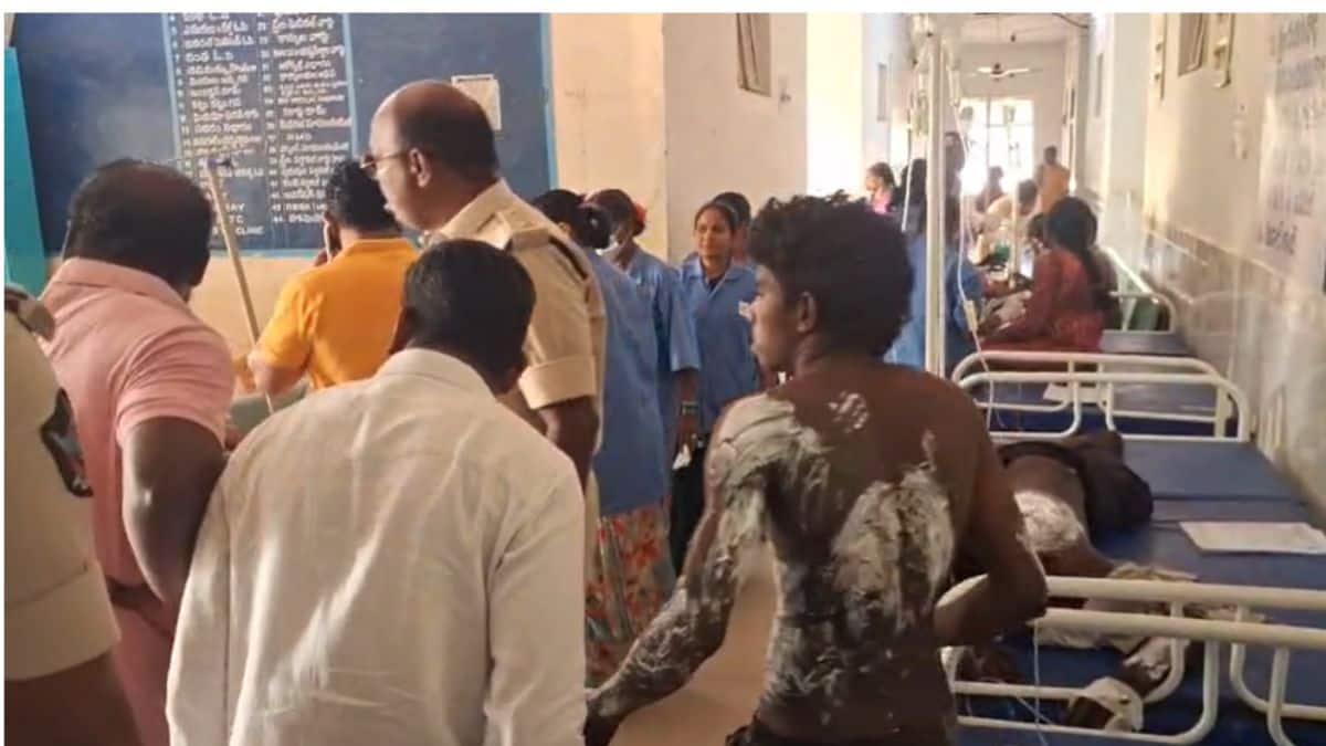 Andhra Pradesh Bus Accident: Many feared dead as bus collides with ...
