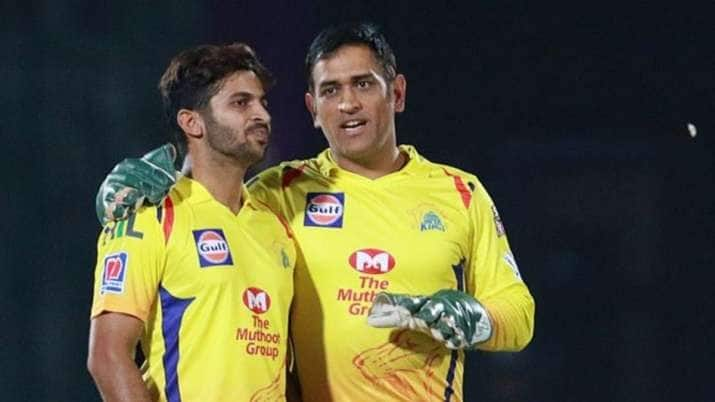 MS Dhoni, Shardul Thakur