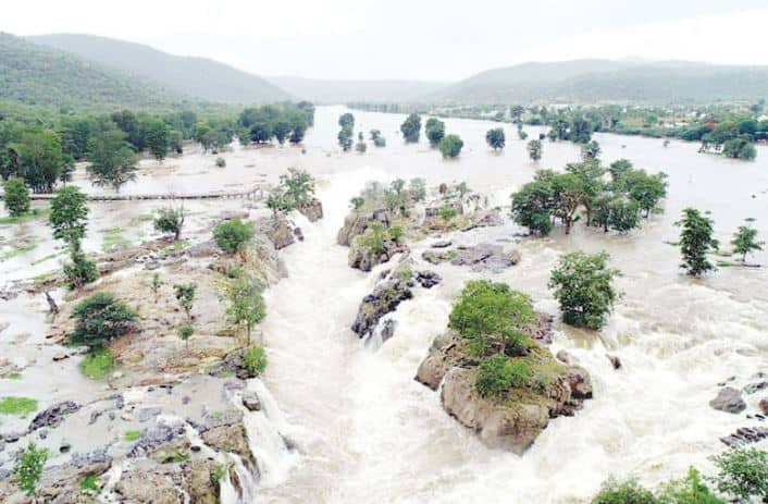 Cauvery River Flood warning