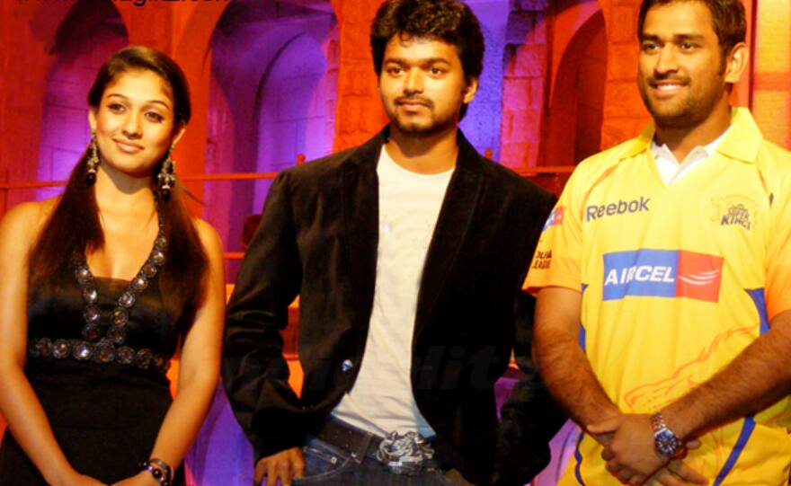 Nayanthara, Vijay, Dhoni