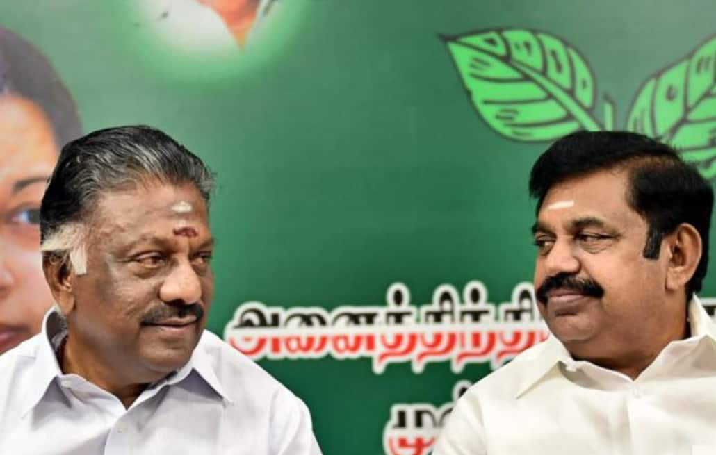 Edappadi palanisamy, O Panneerselvam