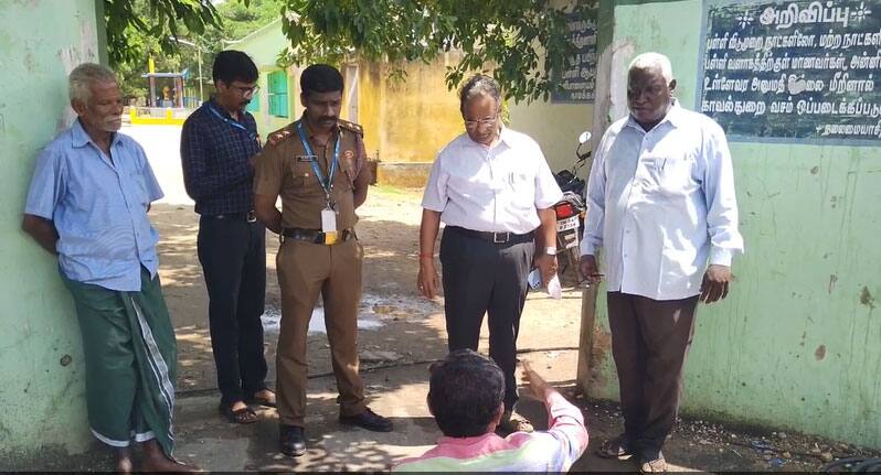 Namakkal: Drunk Man Creates Ruckus as District Collector Visits School 